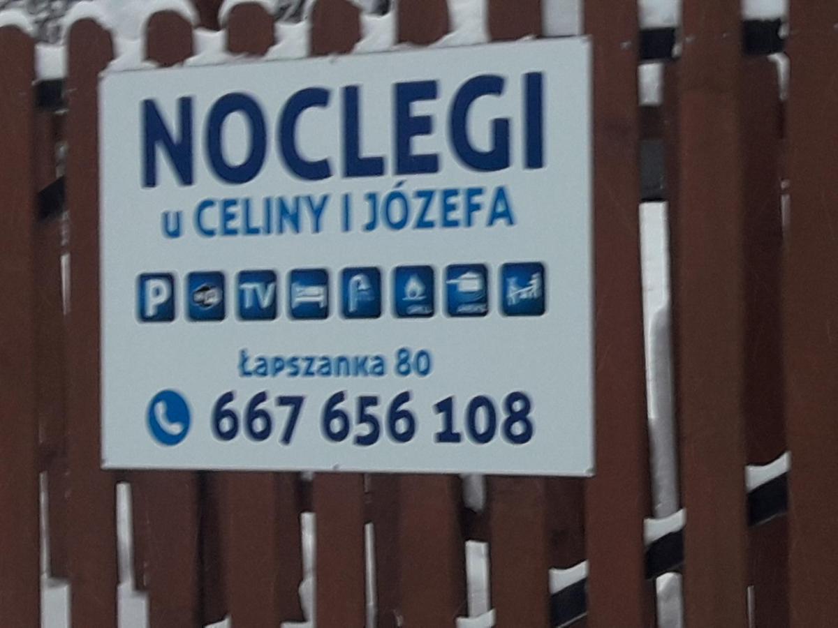 Noclegi U Celiny I Jozefa Lapszanka Exterior photo